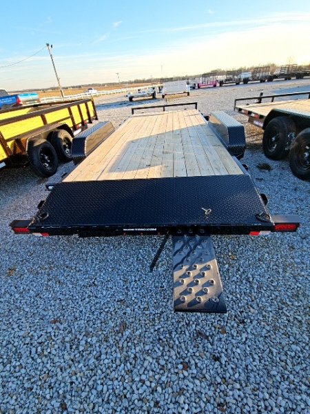 New 2026 Sure-Trac 7 x 18 (16+2) 7K C-Channel Car Hauler