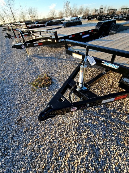 New 2026 Sure-Trac 7 x 18 (16+2) 7K C-Channel Car Hauler
