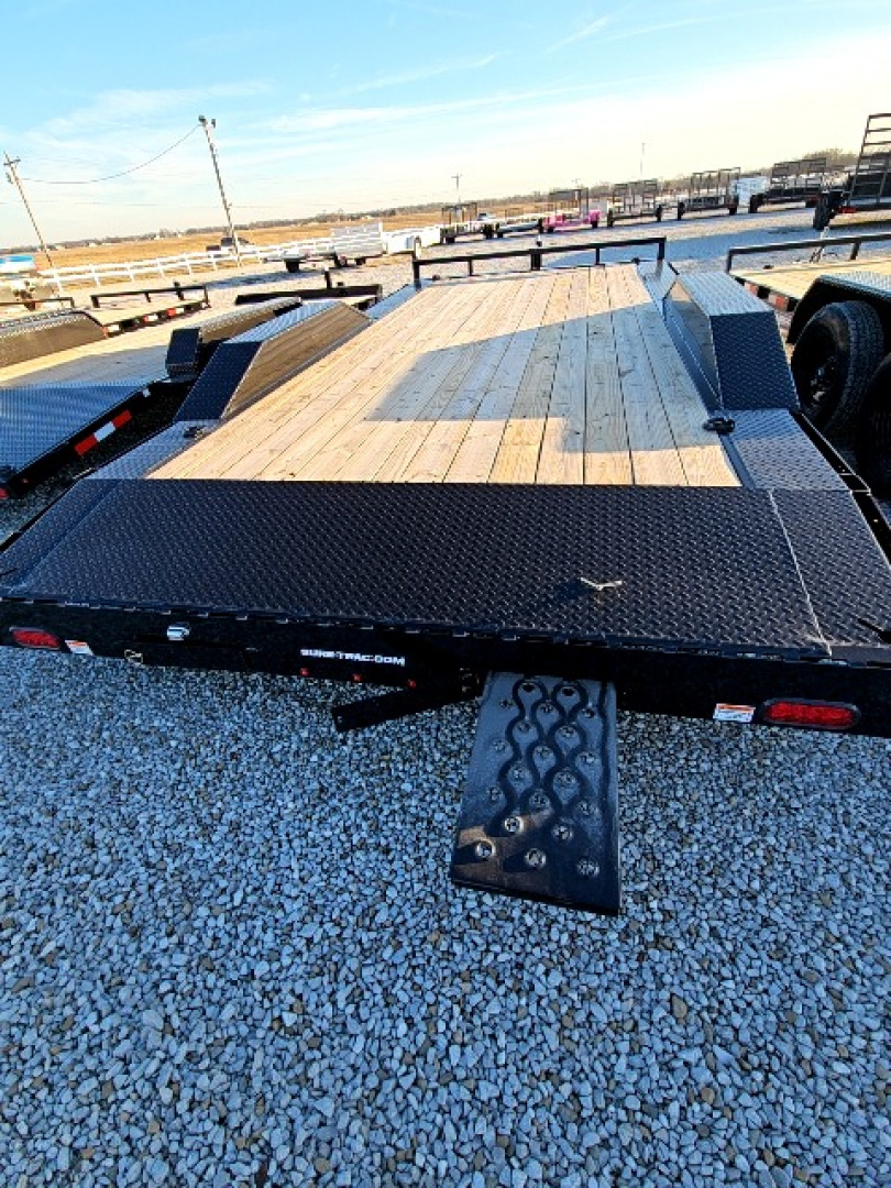 New 2026 Sure-Trac 102 x 18 (16+2) 10K Full Width Car Hauler