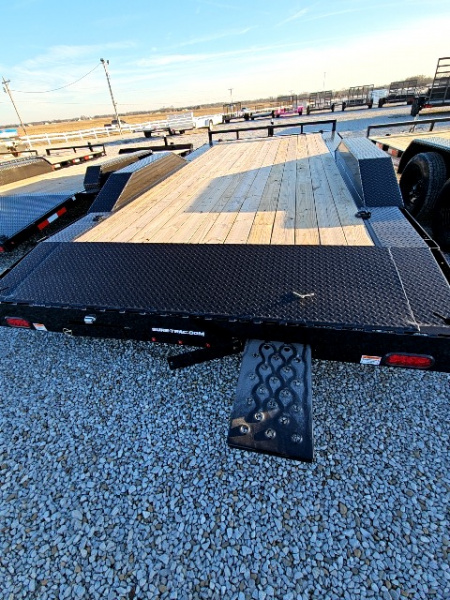 New 2026 Sure-Trac 102 x 18 (16+2) 10K Full Width Car Hauler
