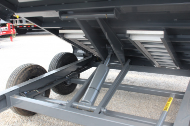 New 2025 Moritz 6' 10" x 12' Heavy Commercial DLH Series Dump Trailer - 14000# GVW
