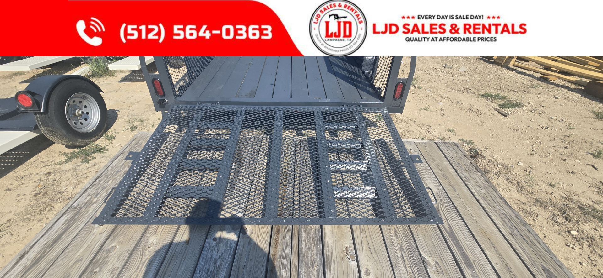 New 2025 Tiger - 83" x 16' Landscape Trailer - 7K GVWR