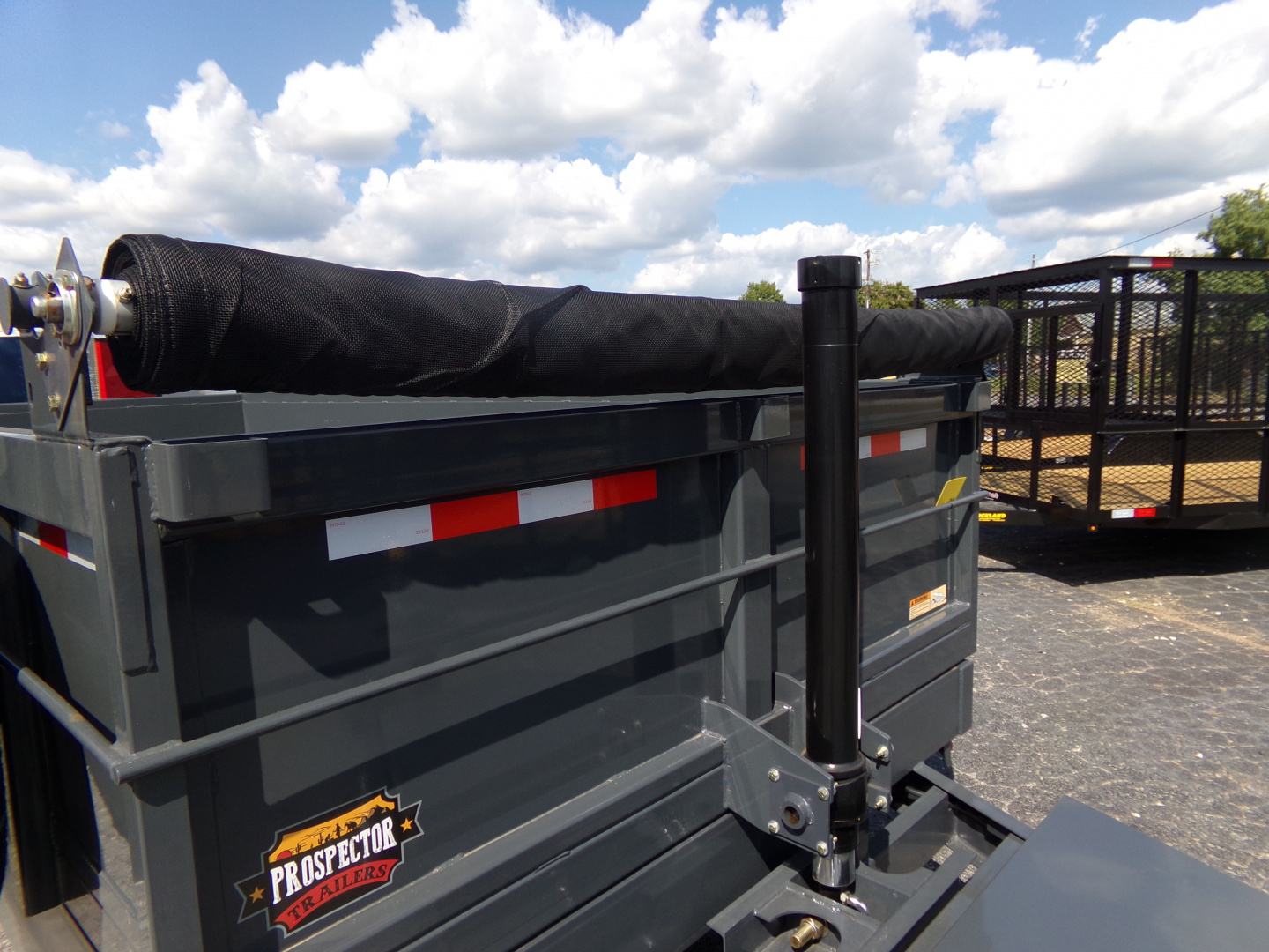 New 2026 Covered Wagon Trailers D-7X16X2X14-T Dump Trailer