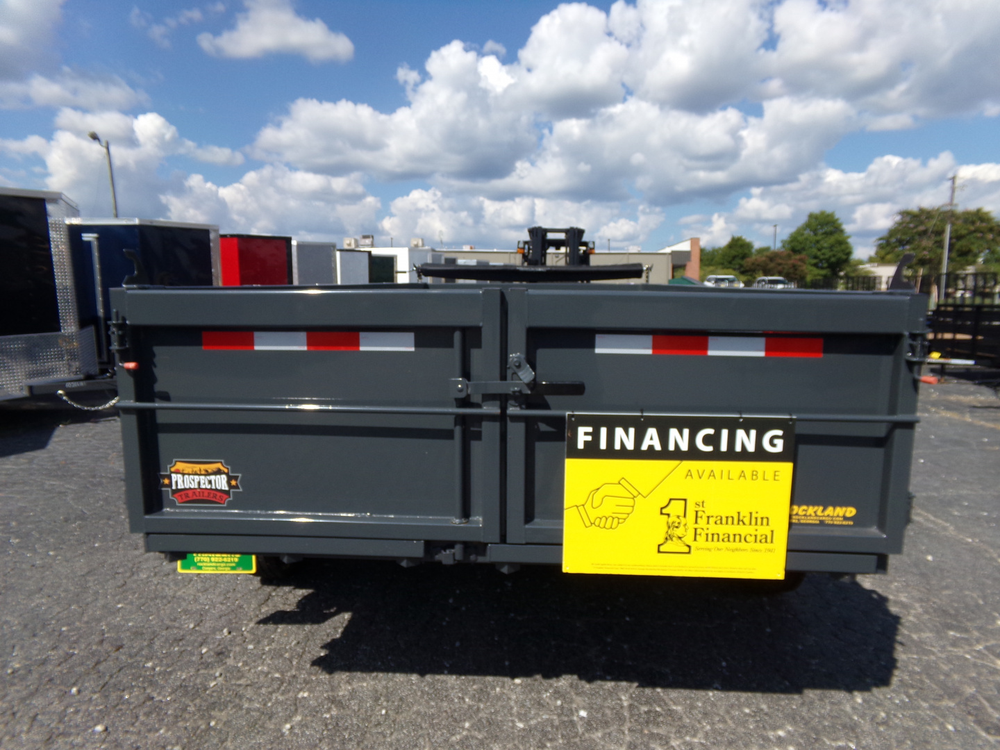 New 2026 Covered Wagon Trailers D-7X16X2X14-T Dump Trailer