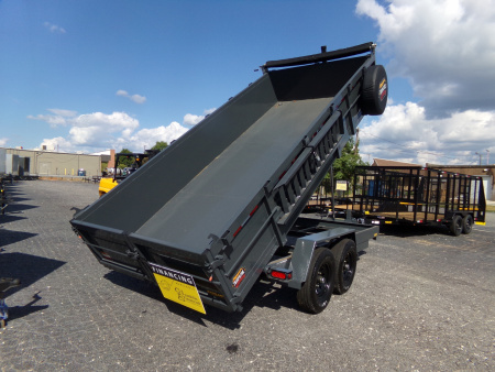 New 2026 Covered Wagon Trailers D-7X16X2X14-T Dump Trailer