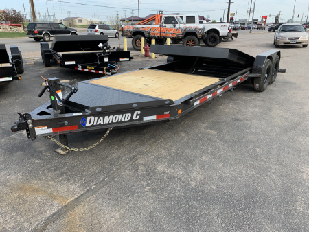 New 2026 Diamond C Trailers HDT207 22X82 Tilt Trailer
