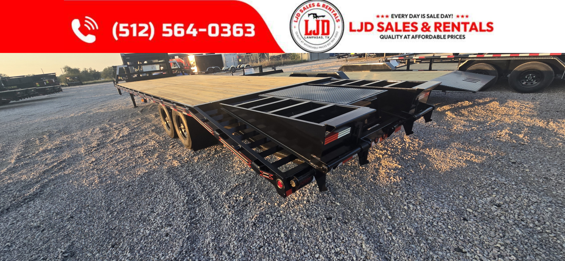 New 2025 Coffee Creek - Gooseneck 30' Deckover Trailer