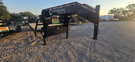 New 2025 Coffee Creek - Gooseneck 30' Deckover Trailer