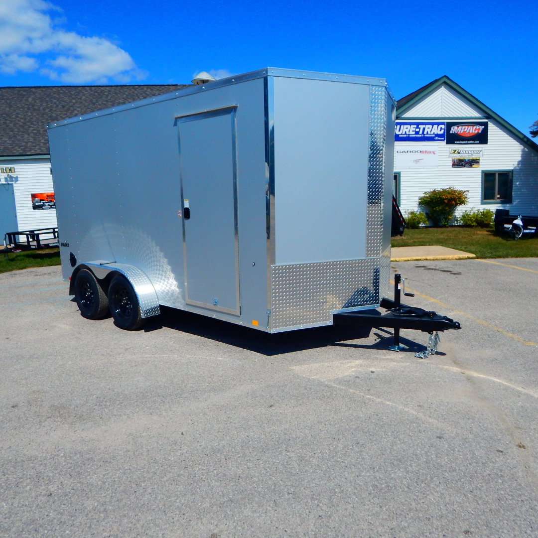 New 2026 Impact Trailers 7x14 7k Quake Cargo / Enclosed Trailer