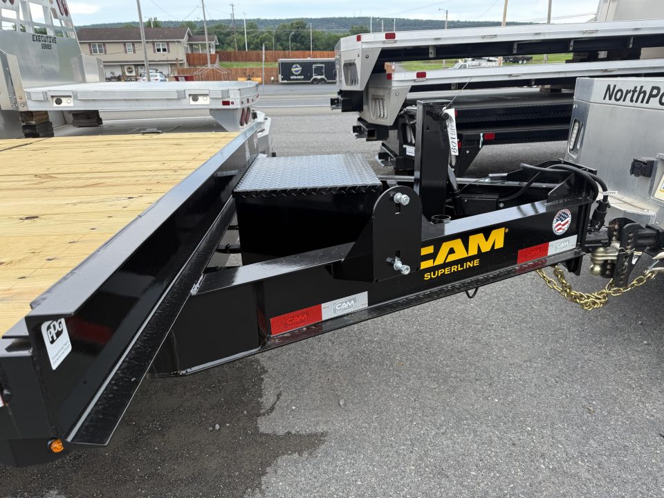 New 2026 CAM Superline - 24' Deckover Tilt Trailer - 8K Oil Bath Axles Tilt Trailer