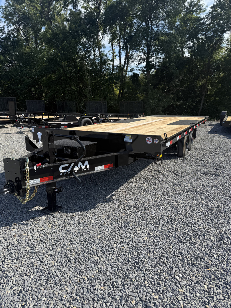 New 2026 CAM Superline - 24' Deckover Tilt Trailer - 8K Oil Bath Axles