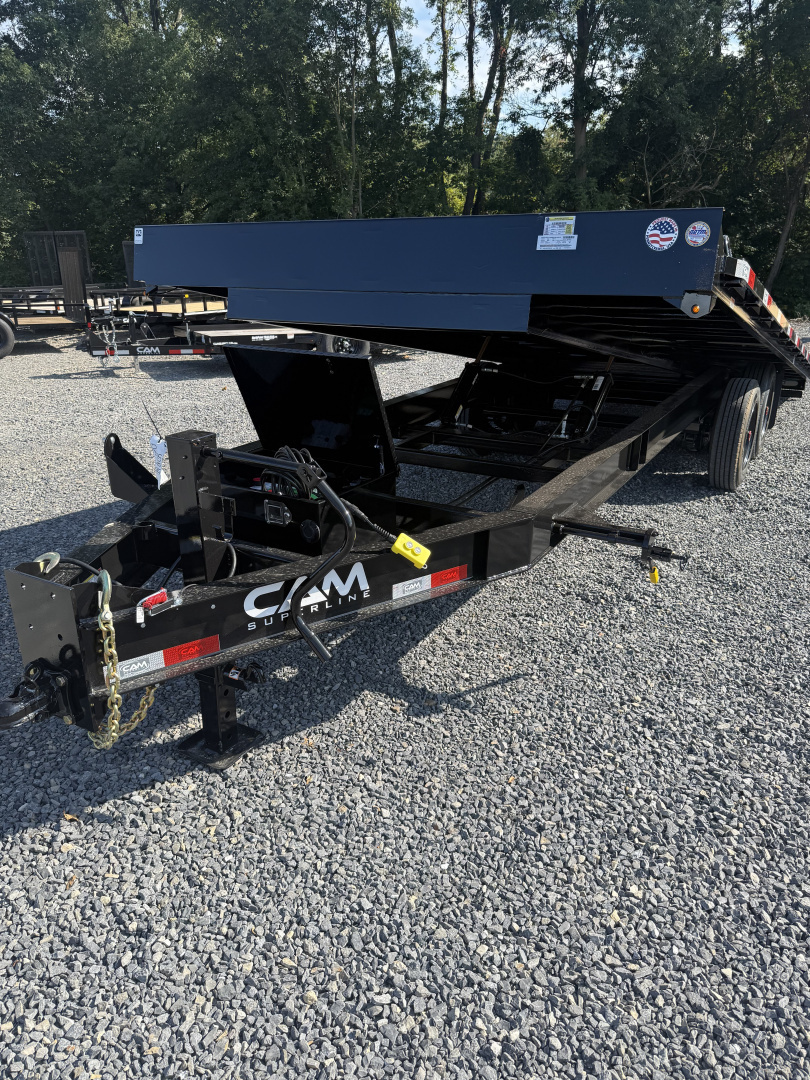 New 2026 CAM Superline - 24' Deckover Tilt Trailer - 8K Oil Bath Axles