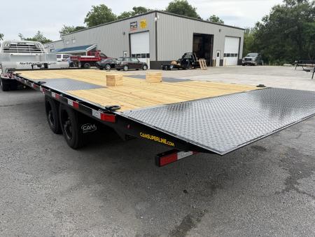 New 2026 CAM Superline - 24' Deckover Tilt Trailer - 8K Oil Bath Axles Tilt Trailer