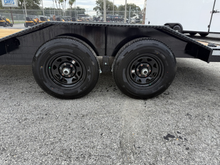 New 2026 Sure-Trac 8.5x18 (16+2) Full Width Wood Deck Car Hauler