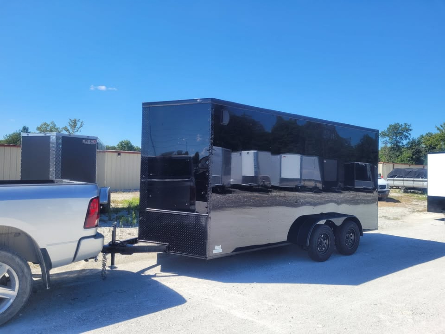 New 2026 Steel Pines Cargo 7x16 TA Cargo / Enclosed Trailer, 7' interior height, 35k axles, .080 polycore exterior Cargo / Enclosed Trailer