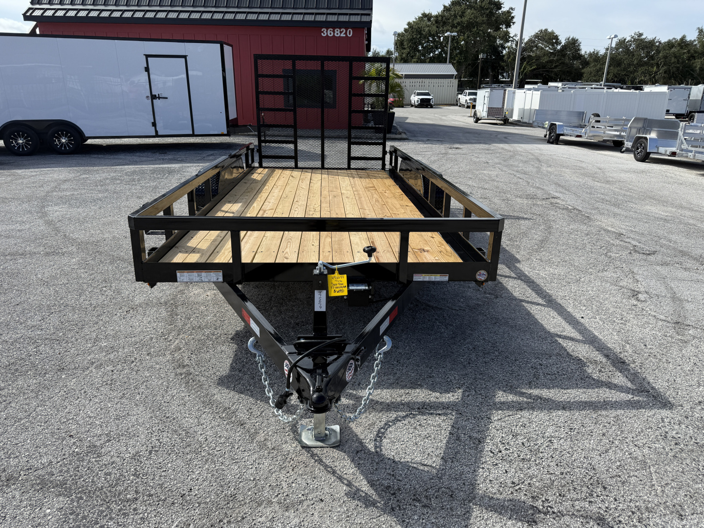 New 2026 Sure-Trac 7X16 Tube Top 10K Utility Trailer