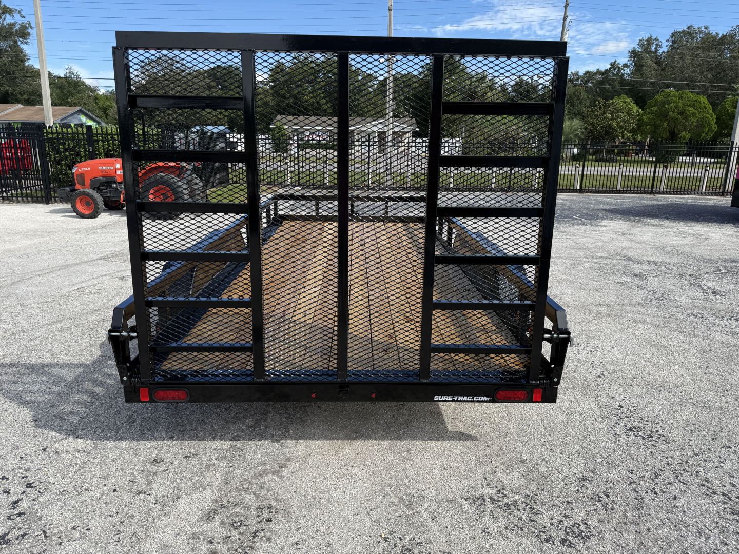 New 2026 Sure-Trac 7X16 Tube Top 10K Utility Trailer