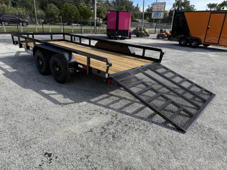 New 2026 Sure-Trac 7X16 Tube Top 10K Utility Trailer