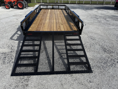 New 2026 Sure-Trac 7X16 Tube Top 10K Utility Trailer