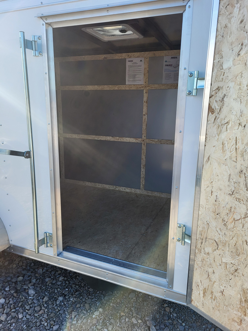 New 2025 Maxwell 5x10 Split Color Cargo / Enclosed Trailer