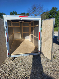 New 2025 Maxwell 5x10 Split Color Cargo / Enclosed Trailer
