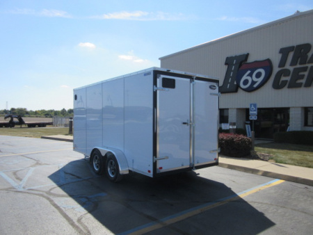 New 2026 ITI Cargo 7 x 16 SE Series Y8416HLV-TA-070 Cargo / Enclosed Trailer 7K / Rear Double Doors
