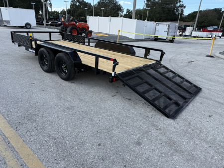 New 2026 Sure-Trac 7X16 Tube Top 7K ATV Utility Trailer