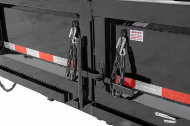 New 2025 Sure-Trac 7X14TA HD Low Profile 14K Telescopic Dump Trailer