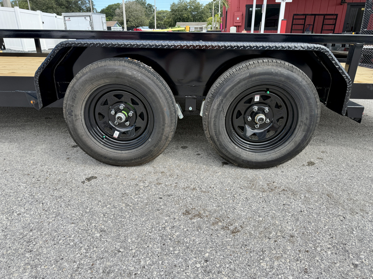 New 2026 Sure-Trac 7X18 7K Tube Top Utility Trailer