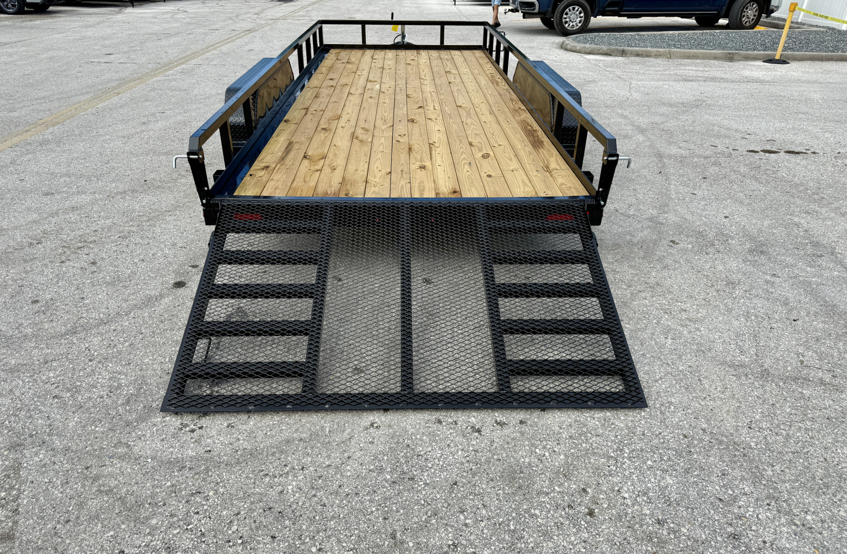 New 2026 Sure-Trac 7X18 7K Tube Top Utility Trailer