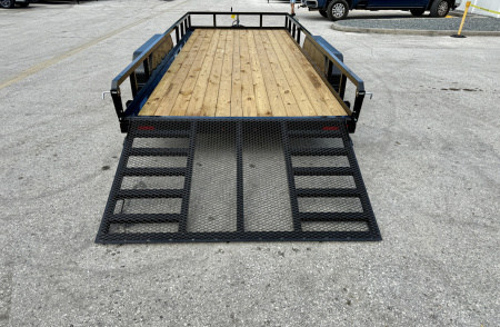 New 2026 Sure-Trac 7X18 7K Tube Top Utility Trailer