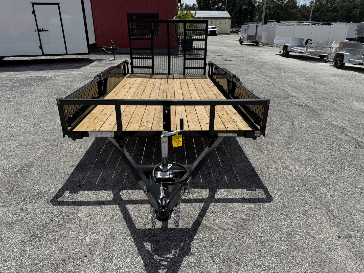 New 2026 Sure-Trac 7X14 Tube Top ATV 7K Utility Trailer