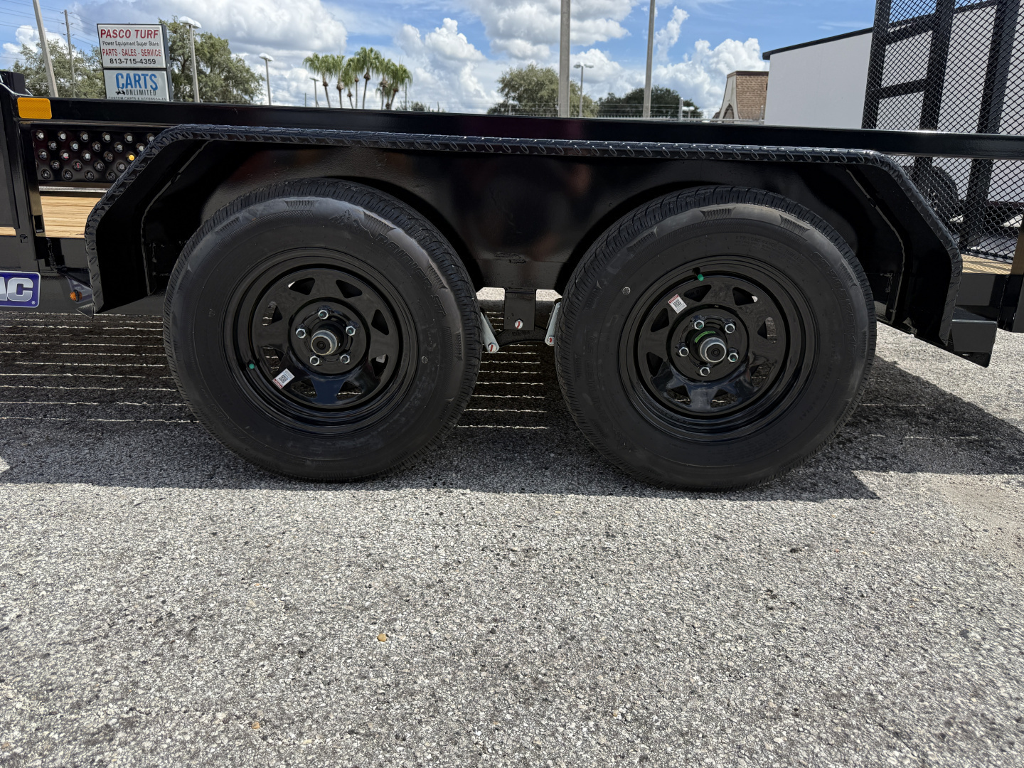 New 2026 Sure-Trac 7X14 Tube Top ATV 7K Utility Trailer