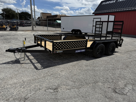 New 2026 Sure-Trac 7X14 Tube Top ATV 7K Utility Trailer