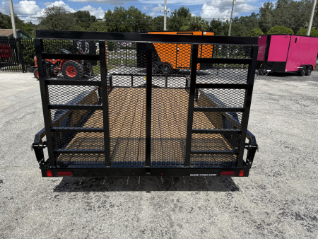 New 2026 Sure-Trac 7X14 Tube Top ATV 7K Utility Trailer