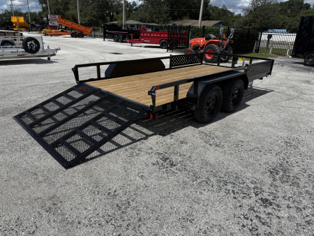 New 2026 Sure-Trac 7X14 Tube Top ATV 7K Utility Trailer