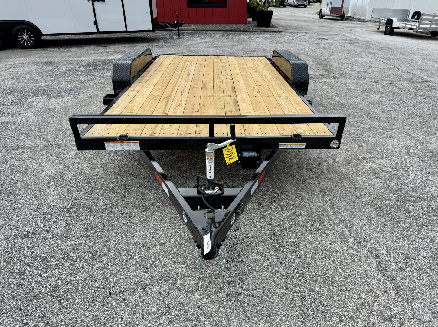 New 2026 Sure-Trac 7X16 (14+2) Wood Deck 7K Car Hauler