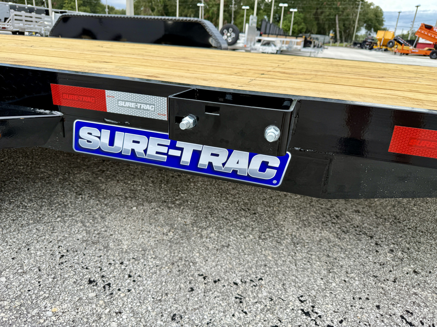 New 2026 Sure-Trac 7X16 (14+2) Wood Deck 7K Car Hauler