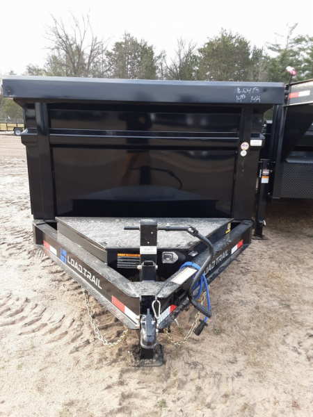 New 2026 Load Trail 83X14 BLACK 4FT WALL DUMP 14K Dump Trailer
