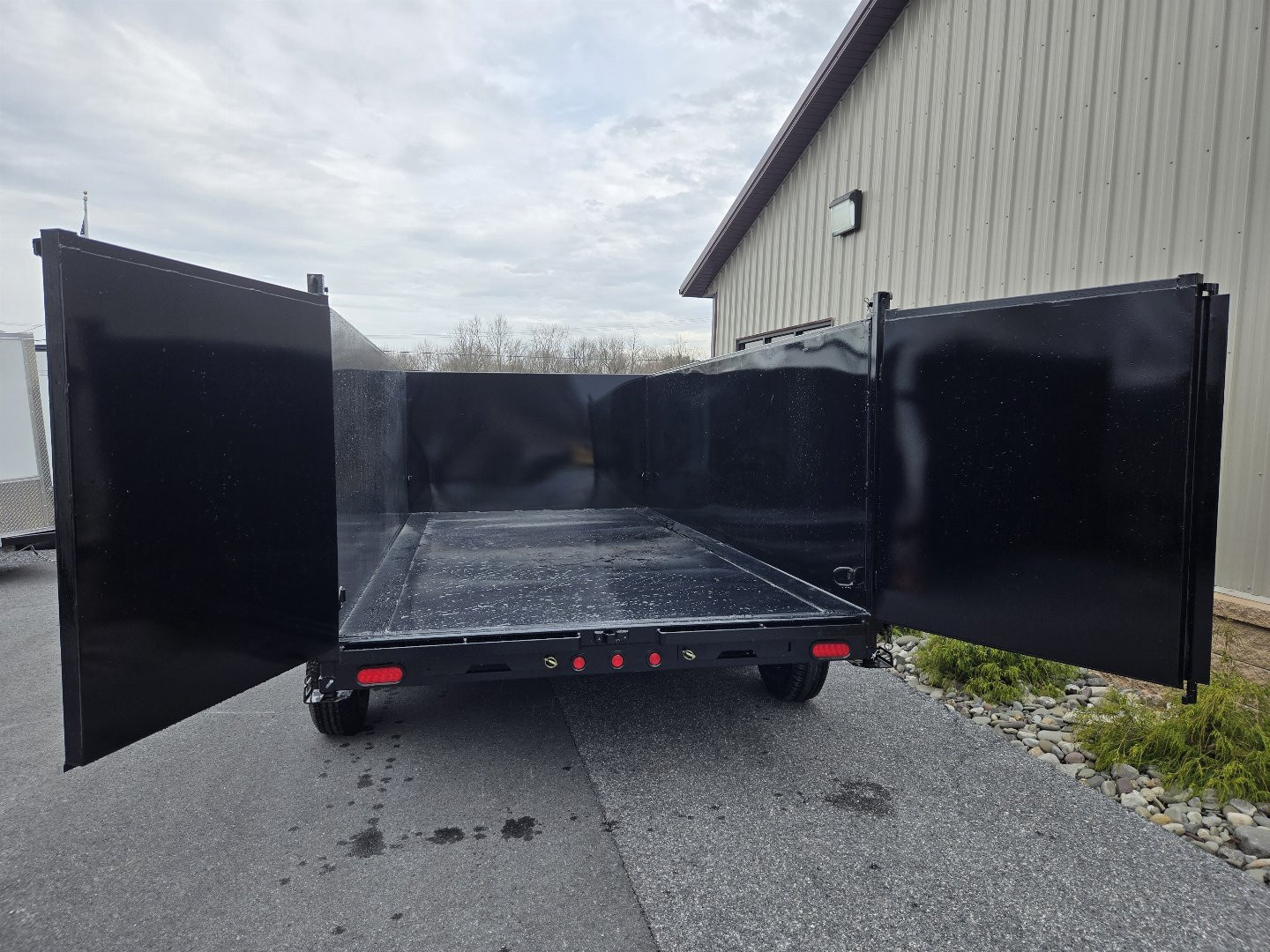 New 7 x 14 Big Tex NOMAD 14LX 48" High Side Low Pro Dump Trailer, 14k GVWR ***Scissor Hoist w/Power Up, Power Down & Gravity Down