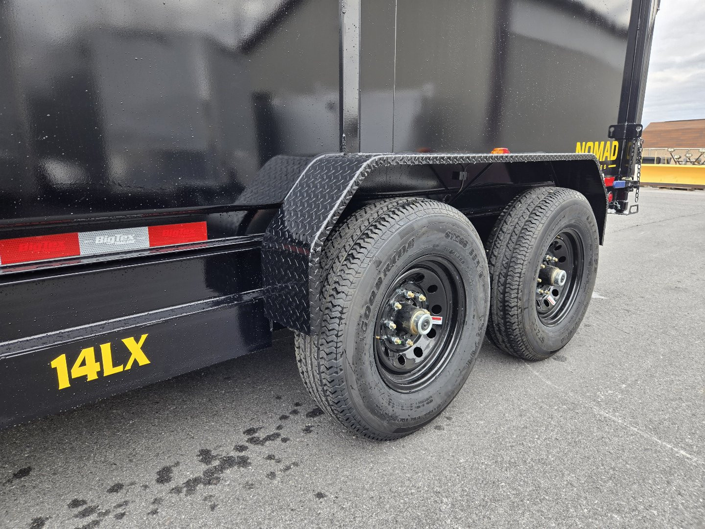 New 7 x 14 Big Tex NOMAD 14LX 48" High Side Low Pro Dump Trailer, 14k GVWR ***Scissor Hoist w/Power Up, Power Down & Gravity Down
