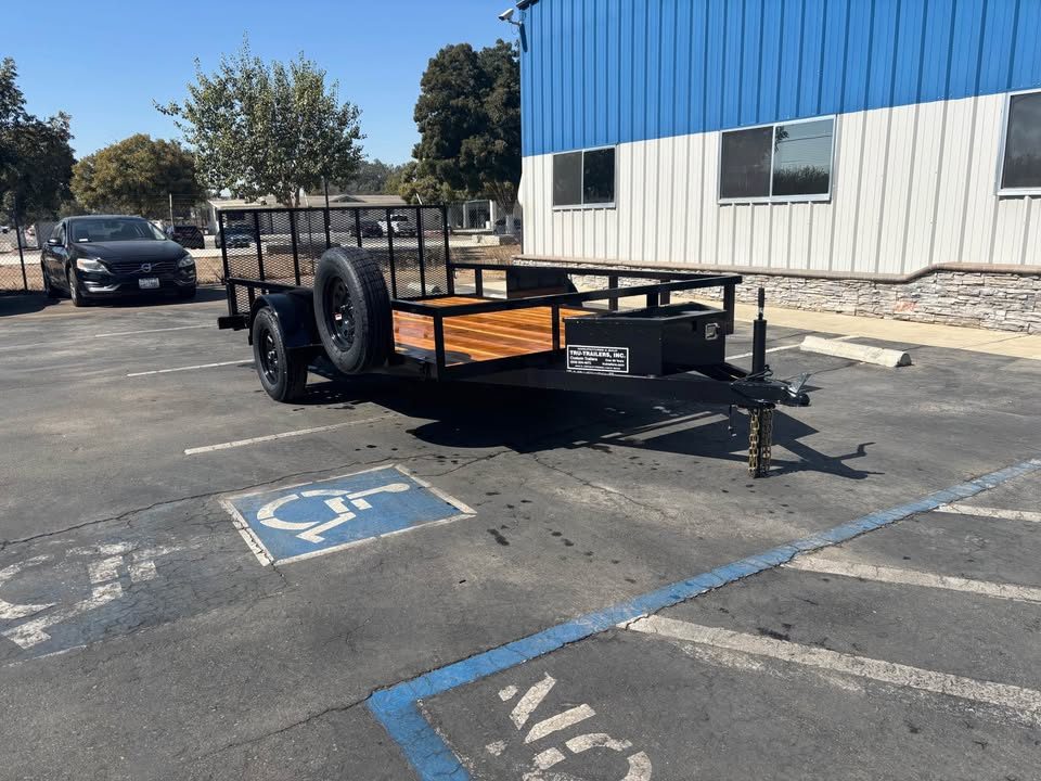 New 2026 TRU Utility Rail Trailer 7'x12'