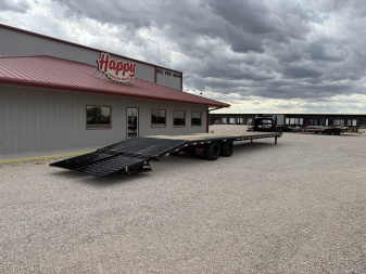 New 2026 PJ 102"x40' GN Low-Pro Flatbed w/ Duals - LD