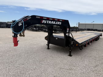 New 2026 PJ 102"x40' GN Low-Pro Flatbed w/ Duals - LD