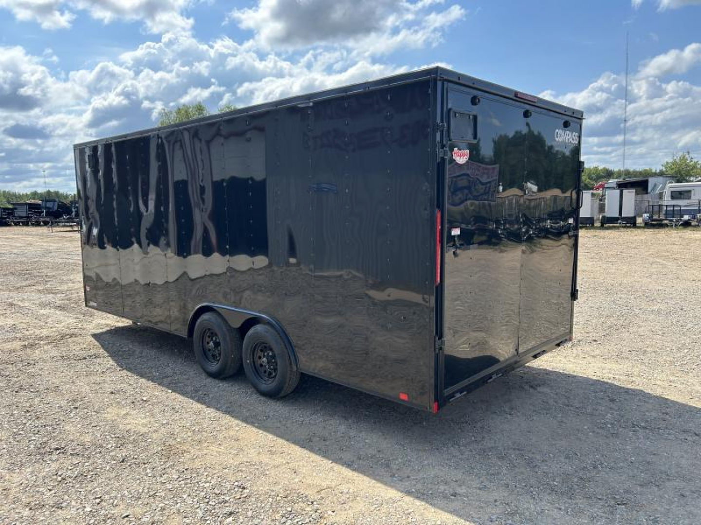New 2026 Compass 8.5x20' Enclosed Cargo Trailer - Indigo DLX