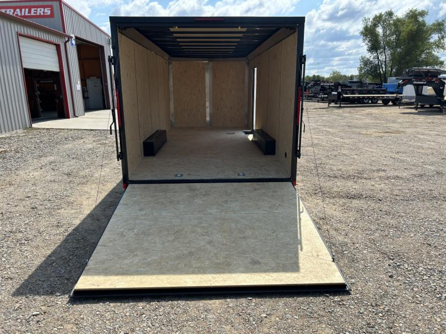New 2026 Compass 8.5x20' Enclosed Cargo Trailer - Indigo DLX