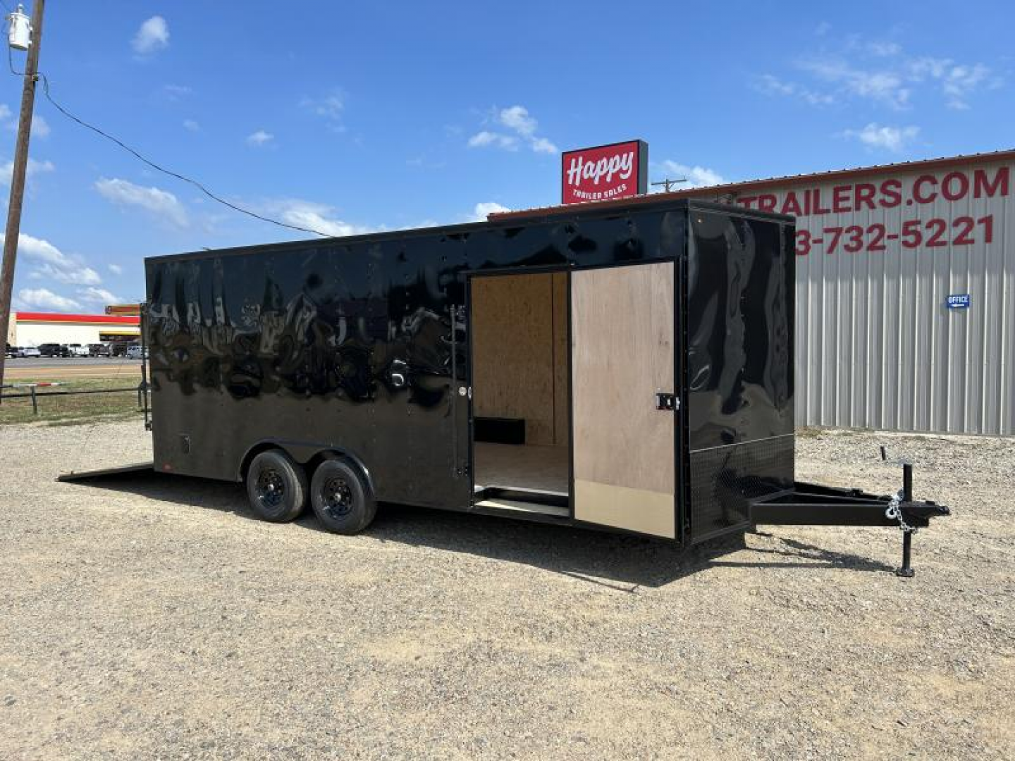 New 2026 Compass 8.5x20' Enclosed Cargo Trailer - Indigo DLX