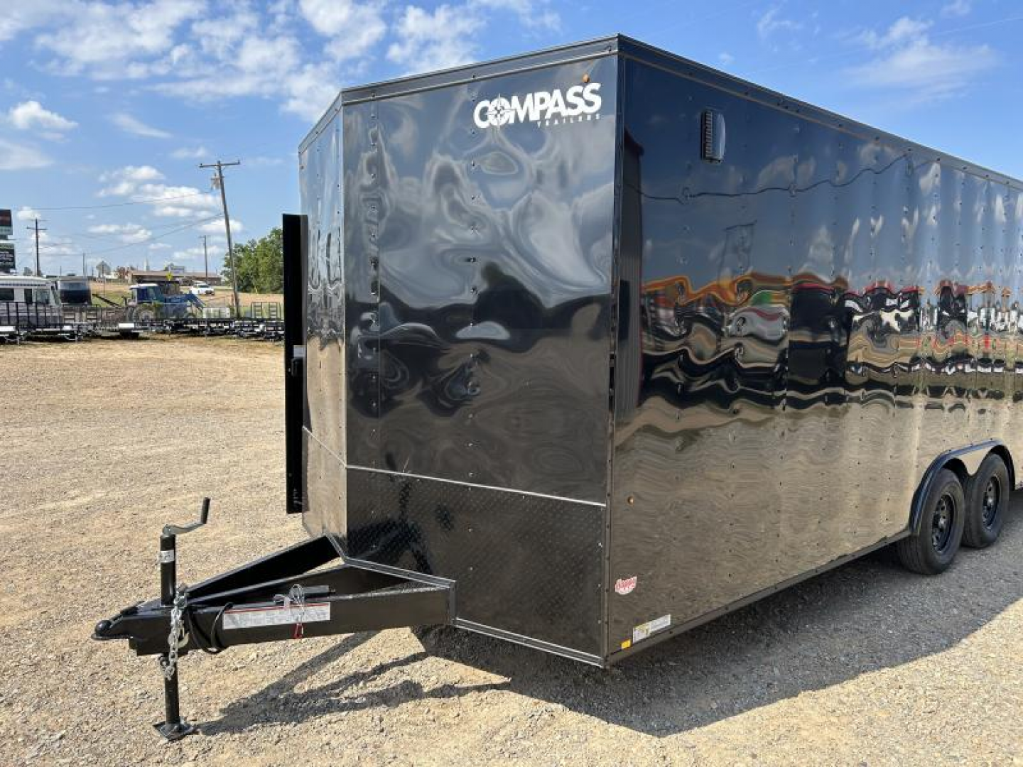 New 2026 Compass 8.5x20' Enclosed Cargo Trailer - Indigo DLX