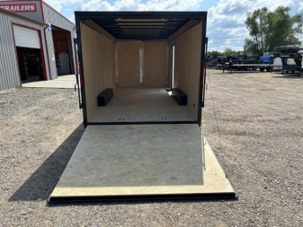 New 2026 Compass 8.5x20' Enclosed Cargo Trailer - Indigo DLX