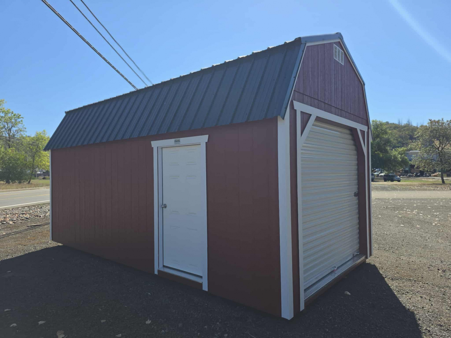 New GARAGE SHED 2025 Old Hickory WLGX 10X20 LOFTED GARAGE BARN SHED TECH SHIELD